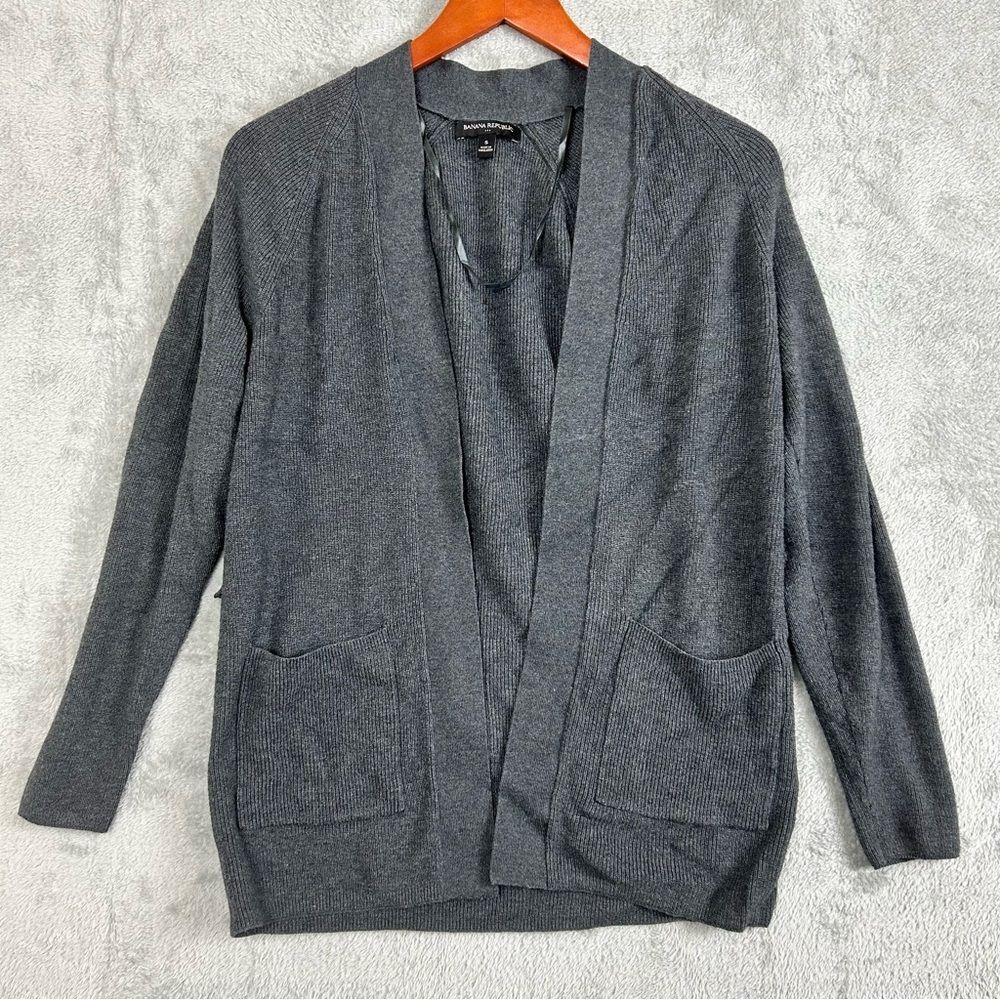 Banana Republic Gray Cardigan Size Small